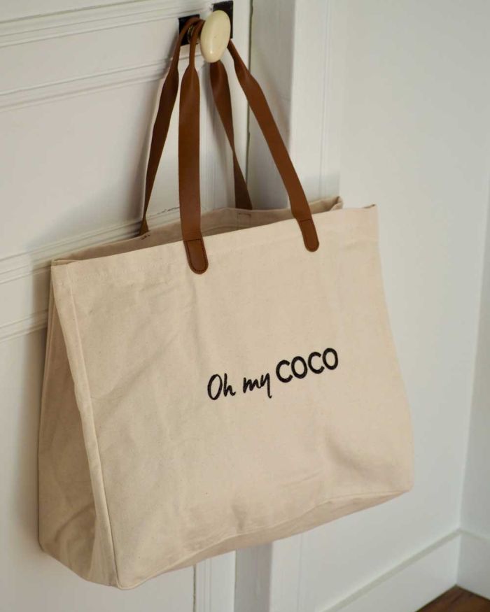 LE BEL AMI ECRU OH MY COCO – NOIR PAILLETE –