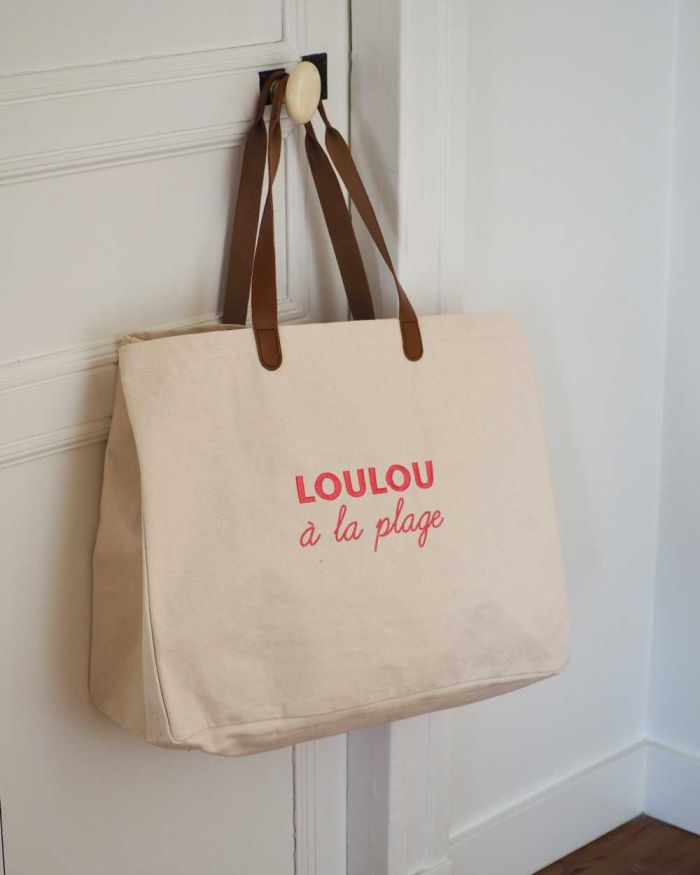 LE BEL AMI ECRU LOULOU À LA PLAGE – ROSE TAGADA –