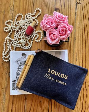 La Pochette DENIM LOULOU MON AMOUR