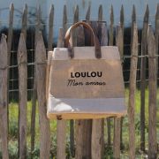 LE SAC LITTLE MADAME LOULOU MON AMOUR – NOIR –