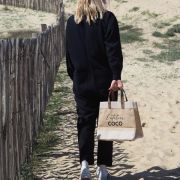 LE SAC LITTLE MADAME L’ATELIER COCO – NOIR –