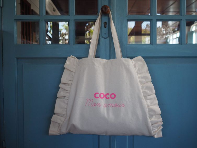 LE SAC ROSALIE COCO MON AMOUR broderie rose