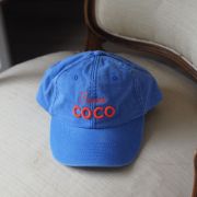 Casquette bleu vintage BISOU COCO