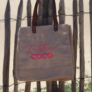Le sac CABANAS L’ATELIER COCO – ROSE FLUO –