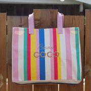 Le Sac bayadère Flashy BISOU COCO Gold pailleté