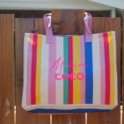 Le Sac bayadère Flashy MAISON COCO ROSE FLUO