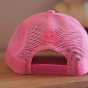 CASQUETTE TRUCKER ROSE BISOU COCO ROSE FLUO