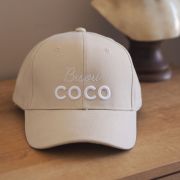 Casquette SABLE BISOU COCO écru