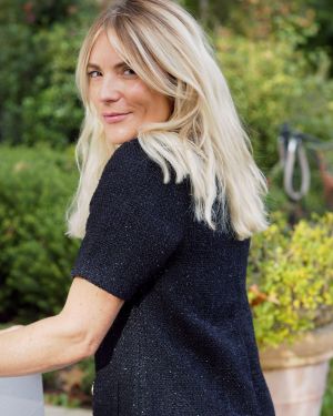 La Robe tweed MAXIME NOIR PAILLETÉ