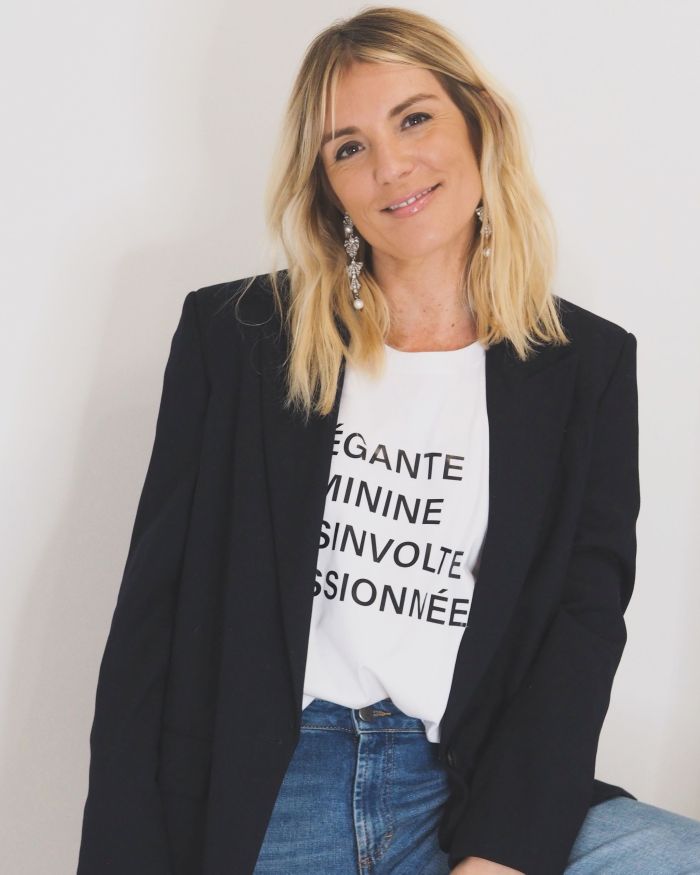 T-SHIRT OVERSIZE BLANC L’ELEGANTE