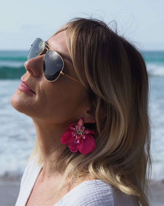 BOUCLES D’OREILLES SOLEA ROSE