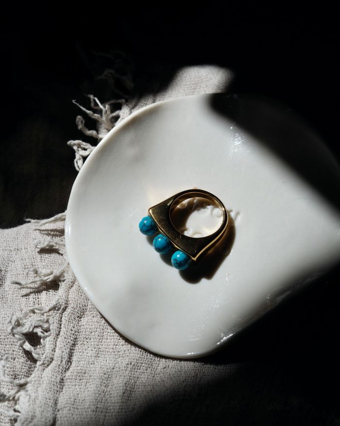Bague CADELIA turquoise