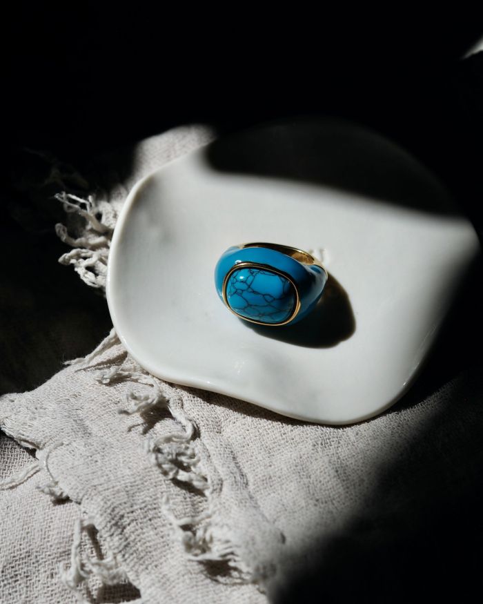 Bague KHALI turquoise