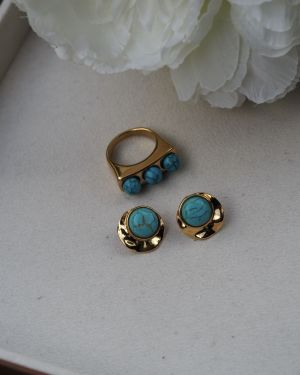 Bague CADELIA turquoise