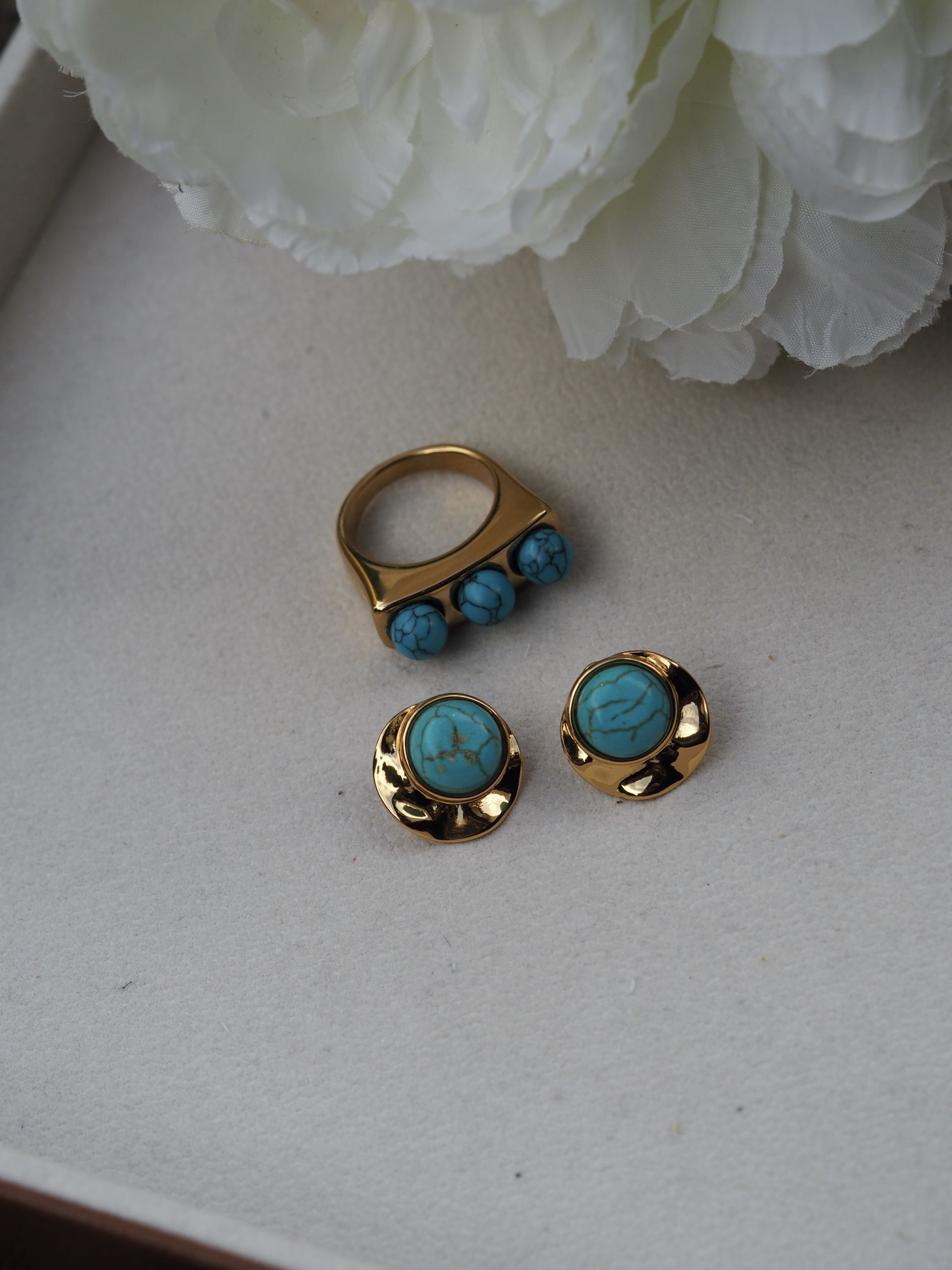 Bague CADELIA turquoise
