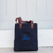 Le Sac LITTLE DENIM MAISON COCO BLEU SAPHIR SAPHIR 3D