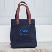 Le Sac LITTLE DENIM COCO MON AMOUR BLEU SAPHIR 3D