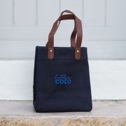 Le Sac LITTLE DENIM L’ATELIER COCO BLEU SAPHIR 3D