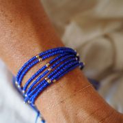 Bracelet MYKONOS bleu majorelle