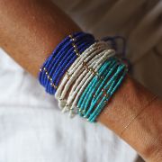 Bracelet MYKONOS bleu majorelle