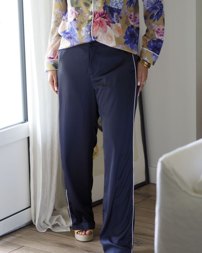 Pantalon AIMÉ bleu marine