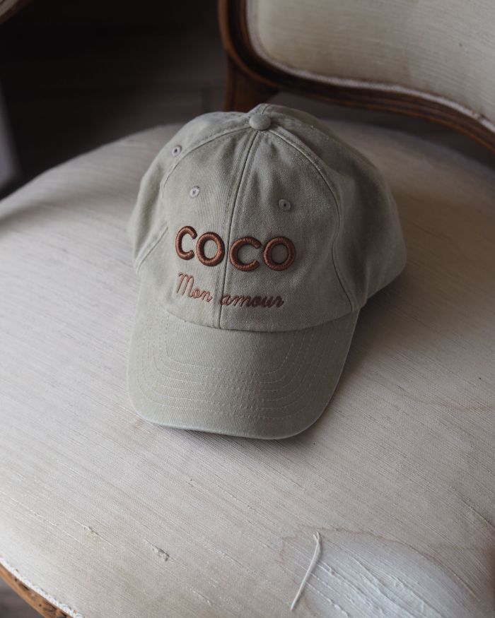 Casquette SABLE COCO MON AMOUR