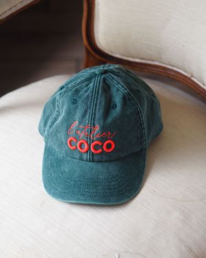 Casquette vert anglais vintage L’ATELIER COCO