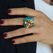 Bague CLEMENTINE turquoise