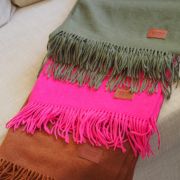 L’ÉCHARPE cachemire KAKI