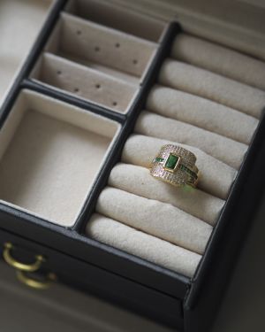 Bague OLIVIA verte