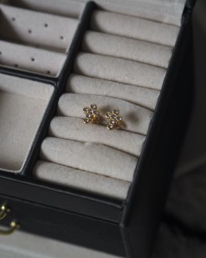 BO mini CROIX OR STRASS