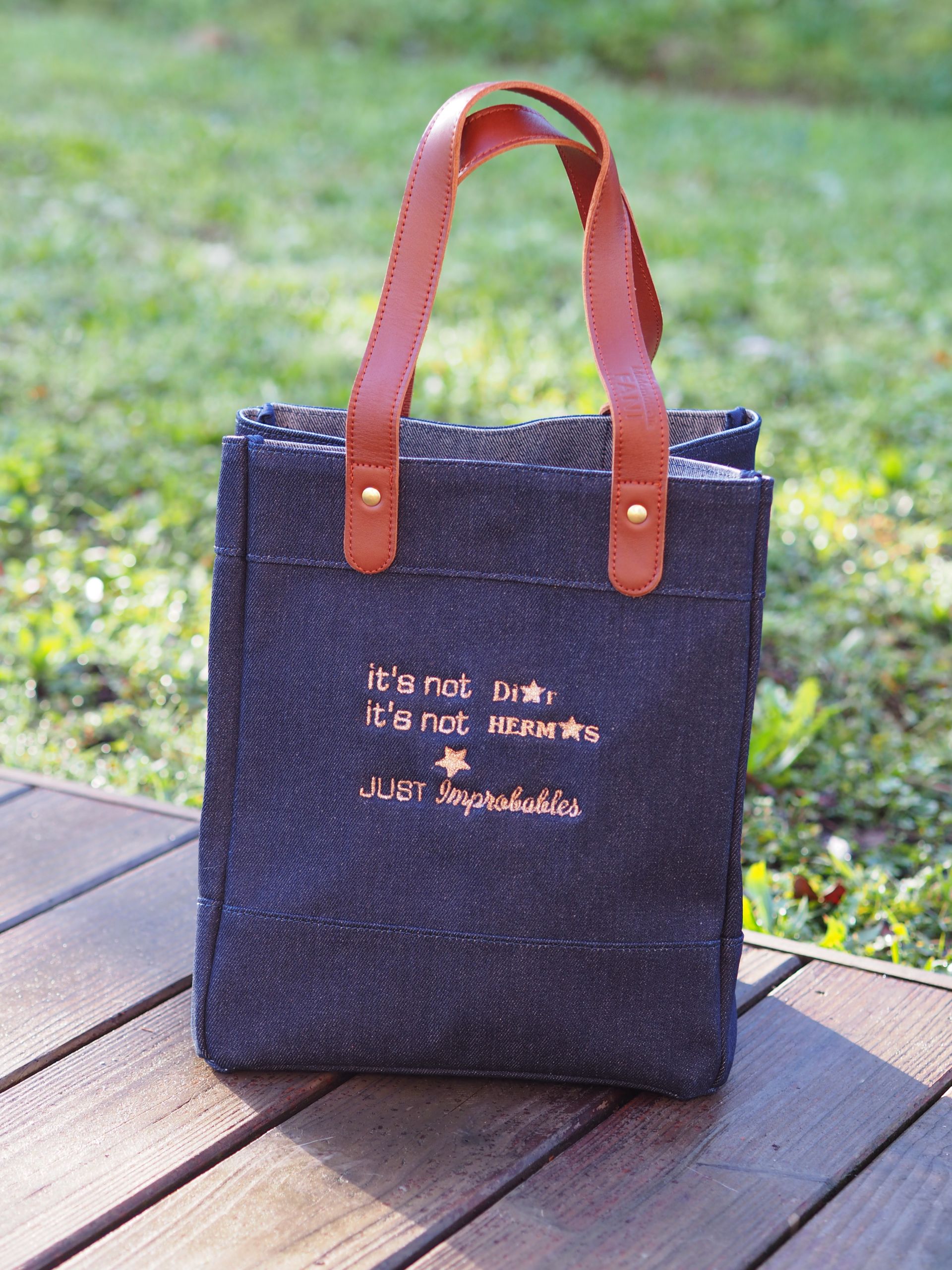 Le Sac LITTLE DENIM NOT DI*R NOT HERM*S