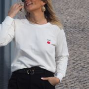 Le Sweat ECRU “AMOUR”