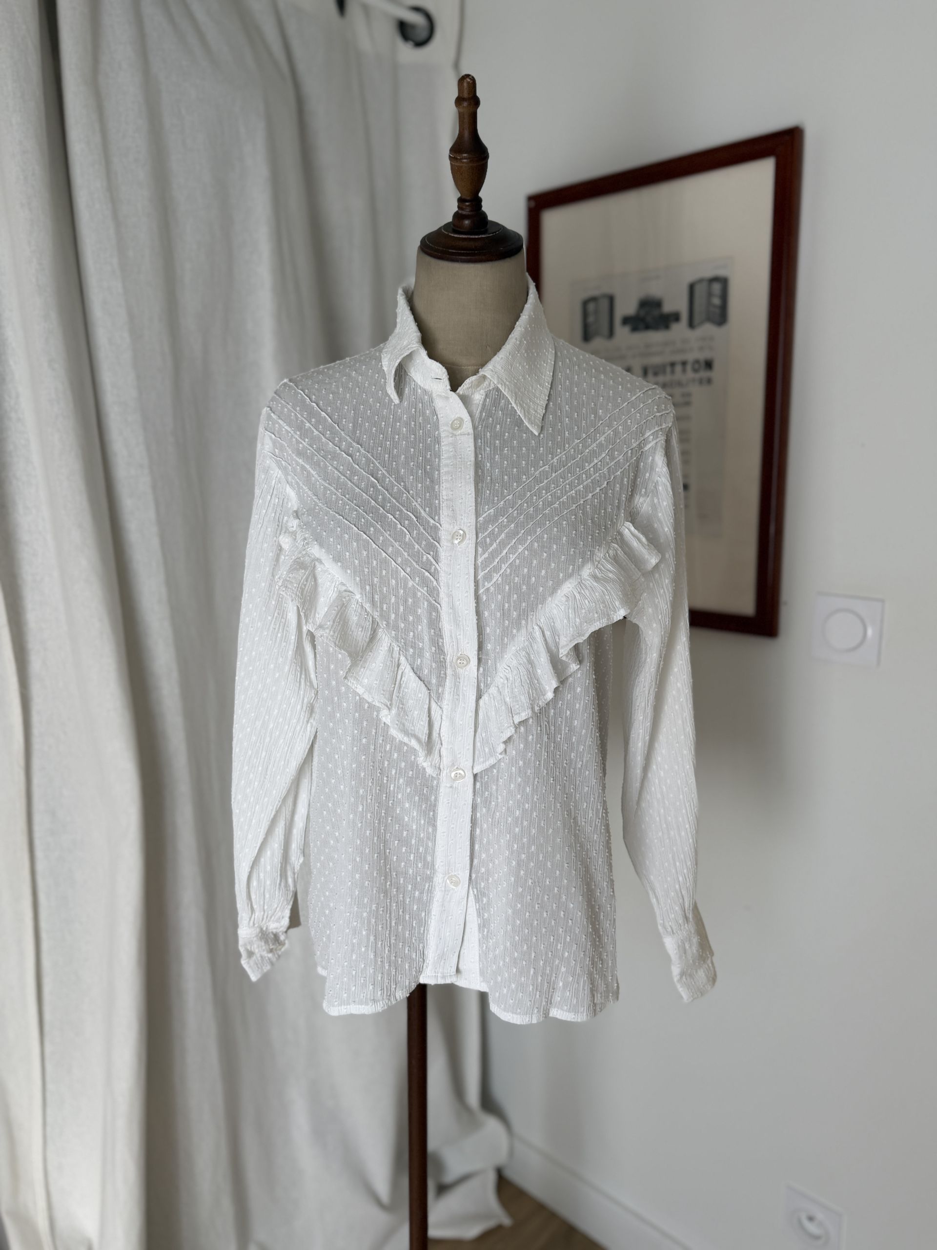 PROTO CHEMISE PLUMETIS