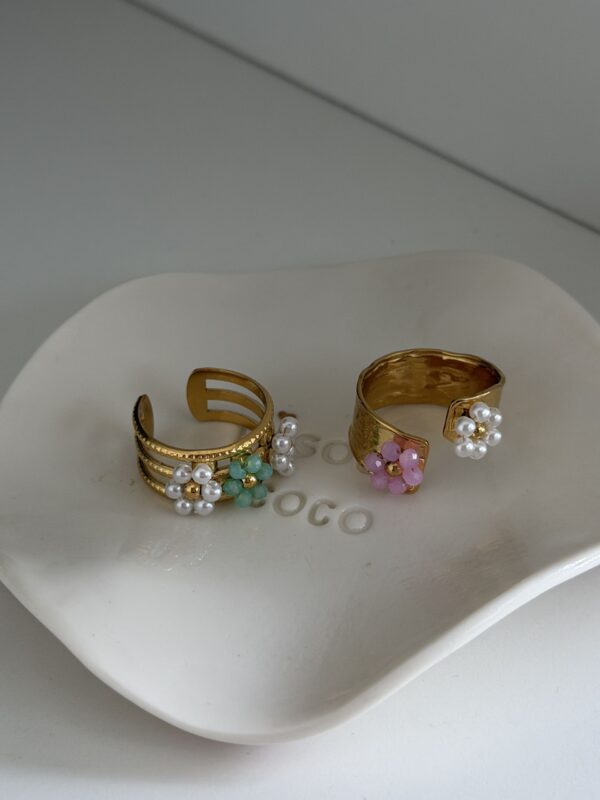 NORMA Ring, Green/White