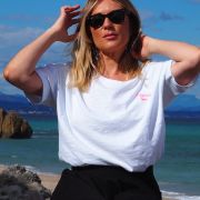 T-SHIRT OVERSIZE blanc « Mamma Love »