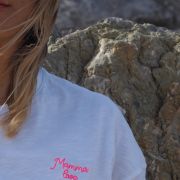 T-SHIRT OVERSIZE blanc « Mamma Love »