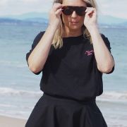 T-SHIRT OVERSIZE noir « Mamma Love »