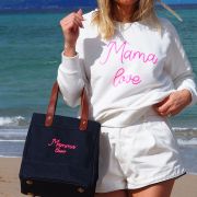 Le Sac LITTLE DENIM « MAMMA LOVE »