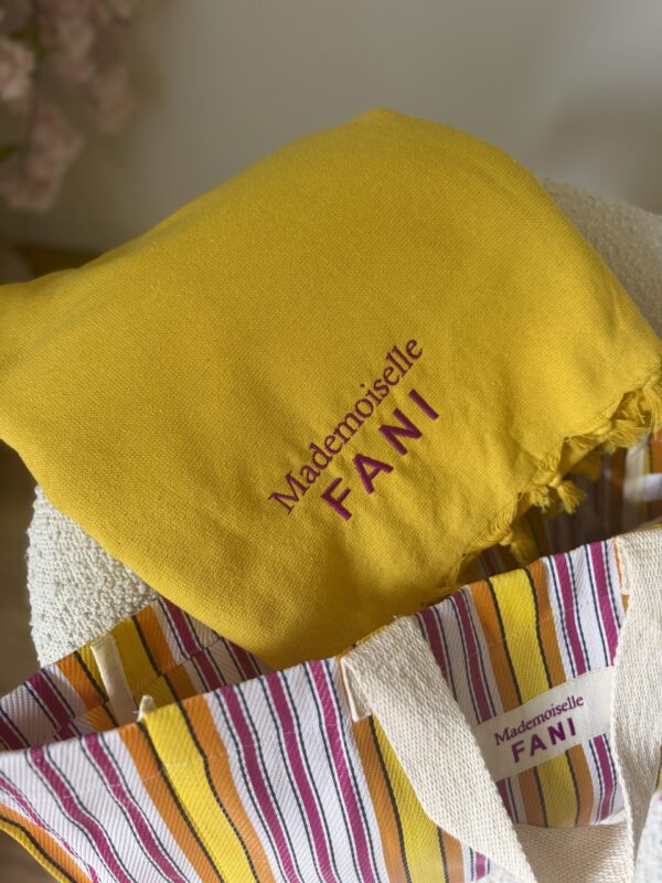 The AURA Lemon Yellow Fouta