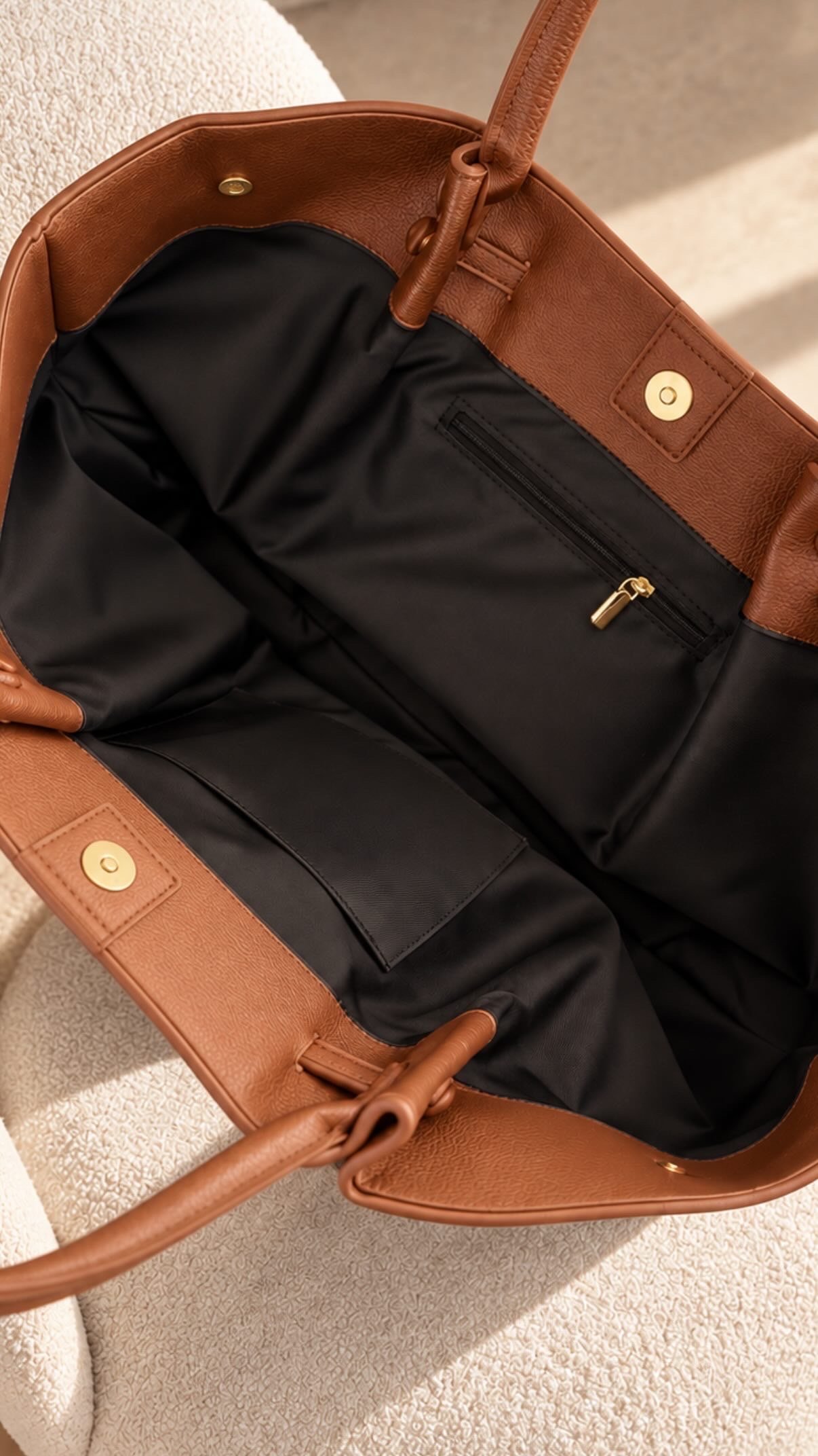 Le sac ARMAND camel – Image 7