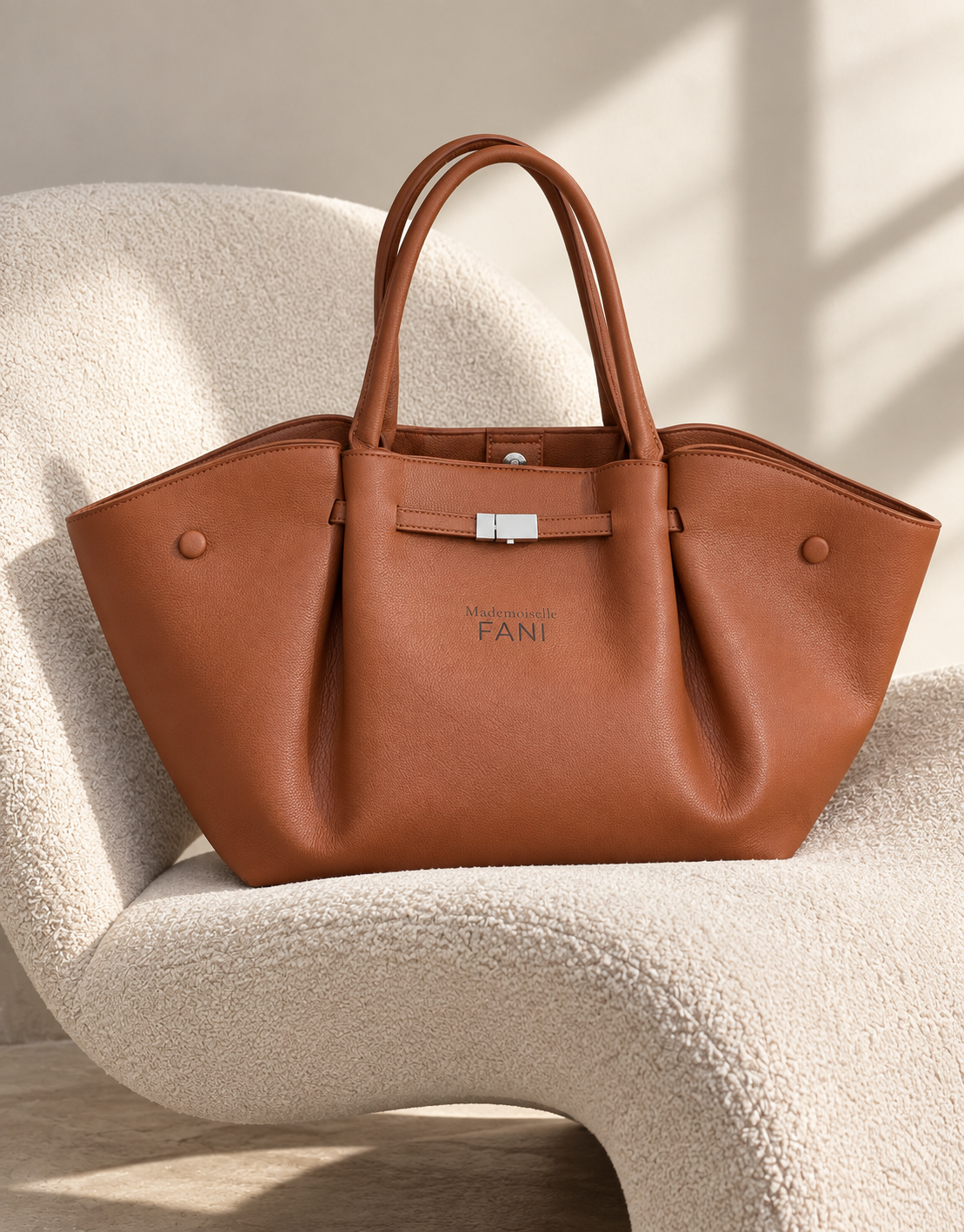 Le sac ARMAND camel – Image 4