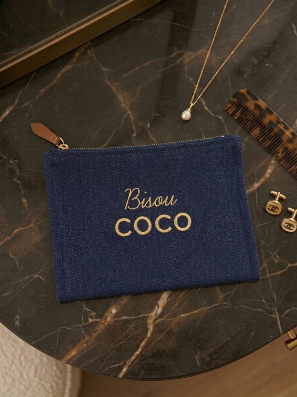 Pochette denim BISOU COCO