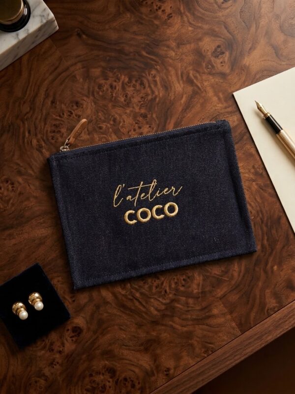 Pochette denim L’ATELIER COCO