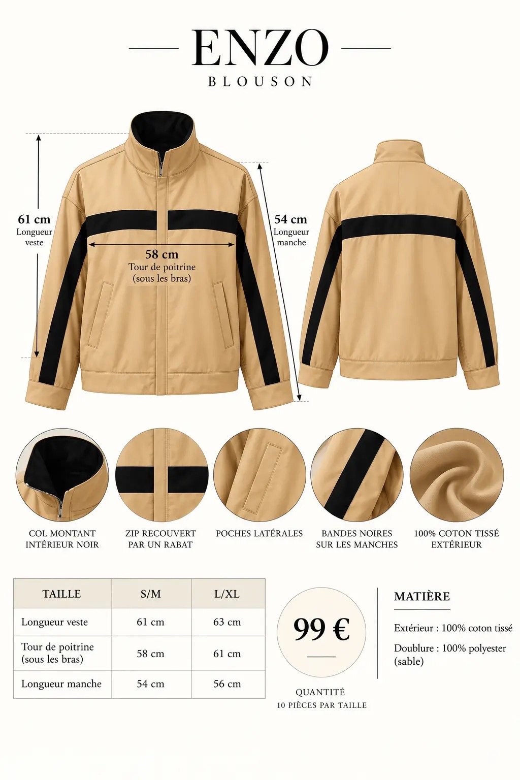 Blouson ENZO – Image 3