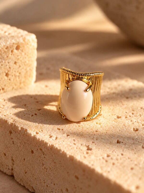 Bague ABONDANCE écru