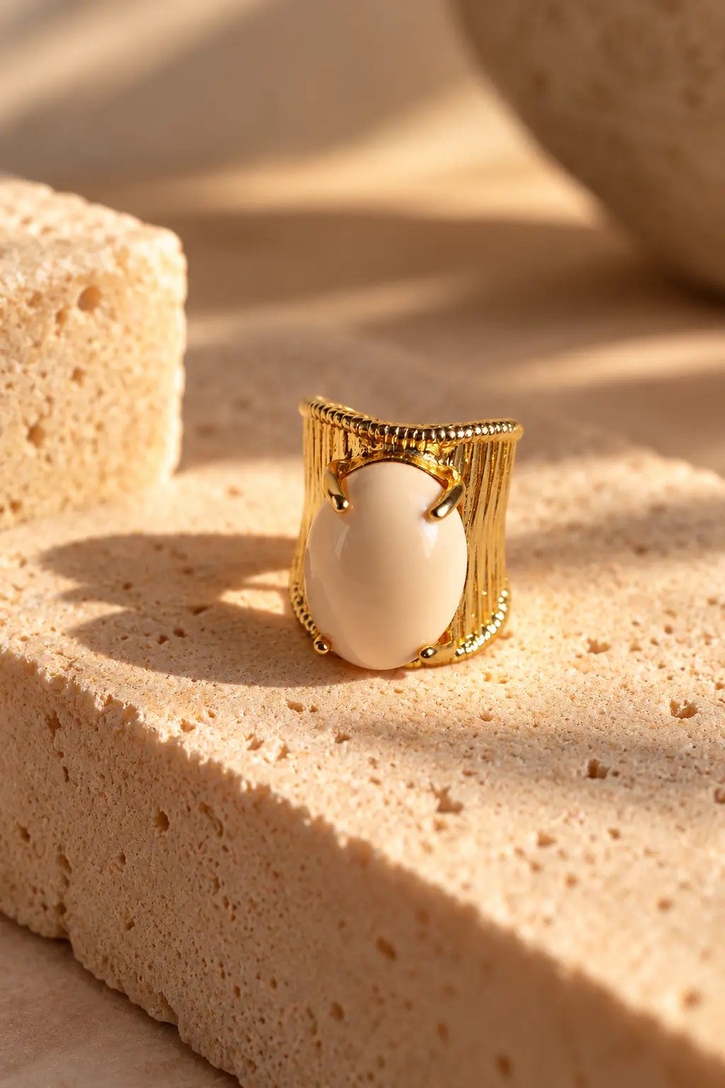 Bague ABONDANCE écru